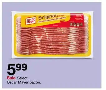 Target Select Oscar Mayer bacon offer