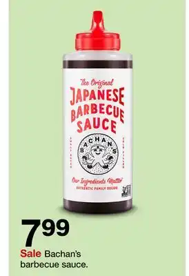 Target Bachan's barbecue sauce offer