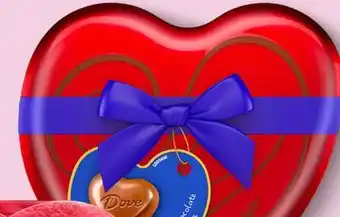 Target Dove milk chocolate truffle heart box offer