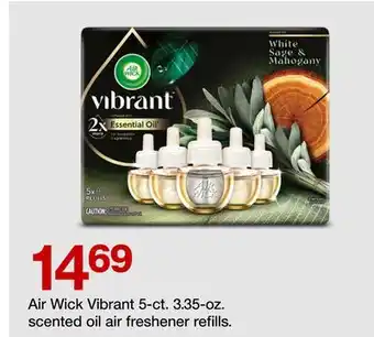 Target Air Wick Vibrant 5-ct. 3.35-oz. scented oil air freshener refills offer