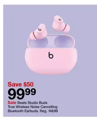 Target Beats Studio Buds True Wireless Noise Cancelling Bluetooth Earbuds offer