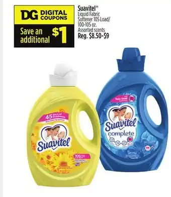 Dollar General Suavitel Liquid Fabric Softener offer