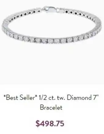 Littman Jewelers 1/2 Ct. Tw. Diamond 7" Bracelet offer
