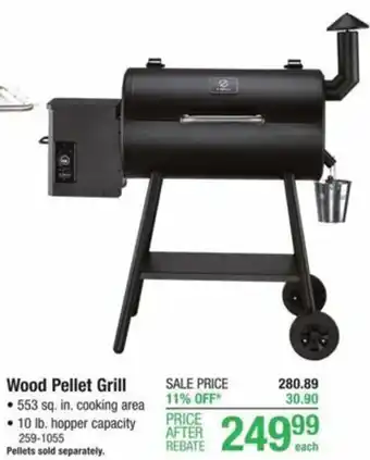 Menards Wood Pellet Grill offer
