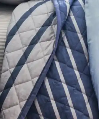JC Penney IZOD Kingsley stripe full/queen quilts offer