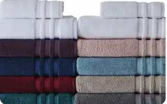JC Penney Liz Claiborne Luxury Egyptian cotton loops bath towels offer