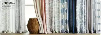 JC Penney Regal Home Surfaces 84 light-filtering grommet-top curtain offer