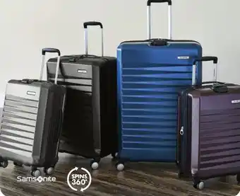 JC Penney Samsonite Swerv 3.0 20 hardside luggage offer