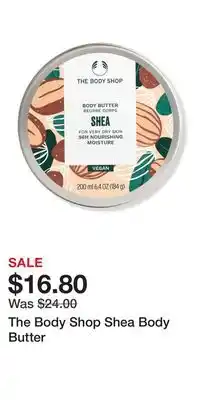Ulta Beauty The Body Shop Shea Body Butter offer