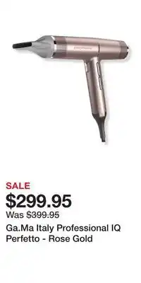 Ulta Beauty Ga.Ma Italy Professional IQ Perfetto - Rose Gold offer