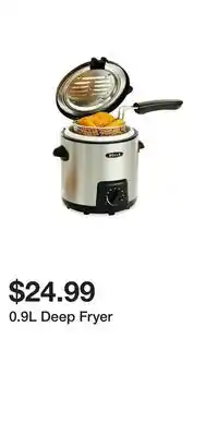 Big Lots 0.9L Deep Fryer offer