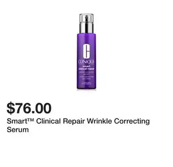 Belk Smart Clinical Repair Wrinkle Correcting Serum offer