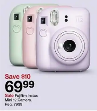 Target Fujifilm Instax Mini 12 Camera offer
