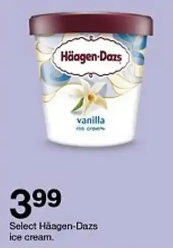Target Häagen-Dazs ice cream. offer