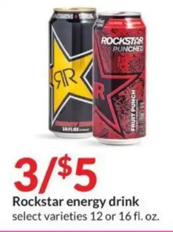 Hy-Vee Rockstar energy drink offer