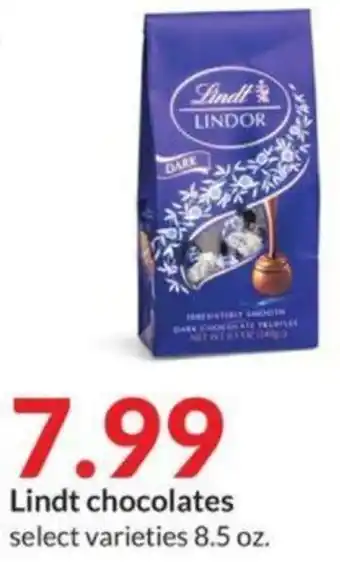 Hy-Vee Lindt chocolates offer