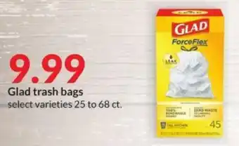 Hy-Vee Glad trash bags offer