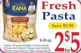 Market Basket Fresh Pasta offer