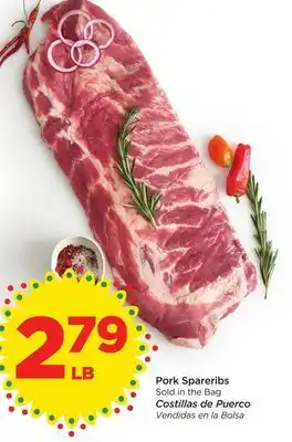 Food 4 Less Pork Spareribs offer