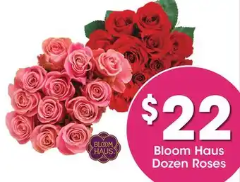 Ralphs Bloom Haus Dozen Roses offer