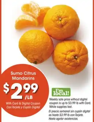 Ralphs Sumo Citrus Mandarins offer