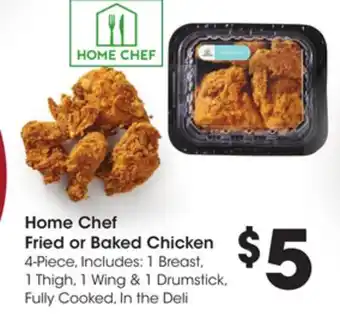 Ralphs Home Chef Fried or Baked Chicken offer
