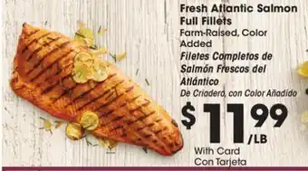 Ralphs Fresh Atlantic Salmon Full Fillets offer