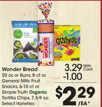 Ralphs Wonder Bread offer