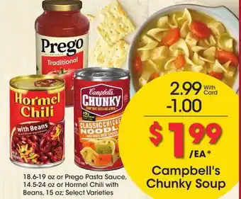Ralphs Campbell's Chunky Soup offer