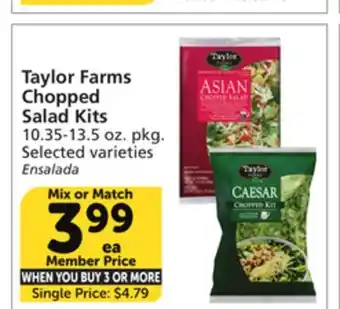 Albertsons Taylor Farms Chopped Salad Kits offer