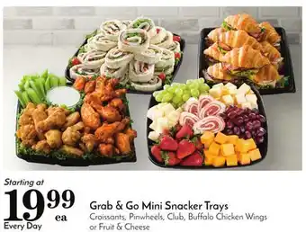 Pavilions Grab & Go Mini Snacker Trays offer