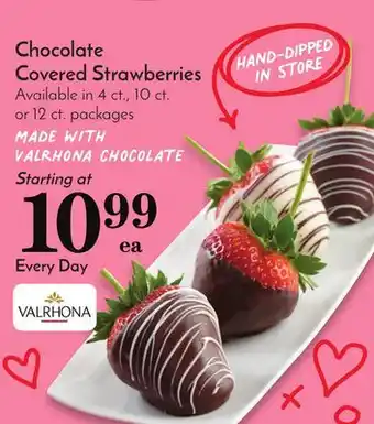 Pavilions Chocolate Covered Strawberries offer