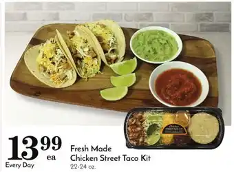 Pavilions Fresh Made Chicken Street Taco Kit offer