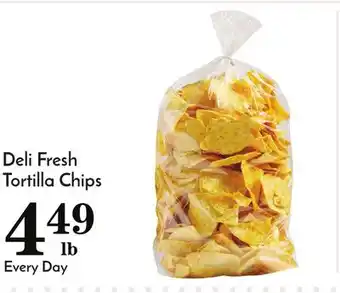 Pavilions Deli Fresh Tortilla Chips offer