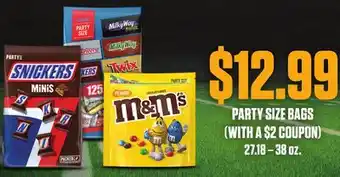 Pavilions PARTY SIZE BAGS offer