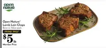 Pavilions Open Nature Lamb Loin Chops offer