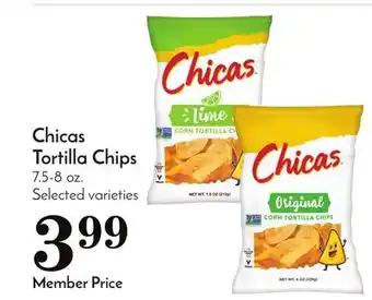 Pavilions Chicas Tortilla Chips offer