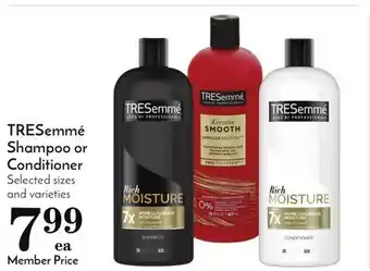 Pavilions TRESemmé Shampoo or Conditioner offer