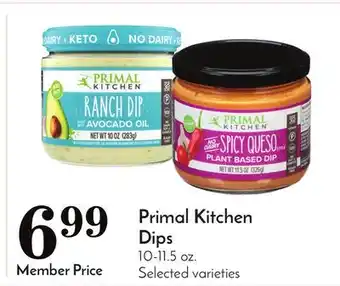 Pavilions Primal Kitchen Dips offer