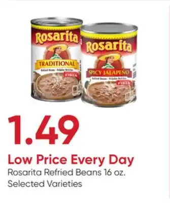 Stater Bros Rosarita Refried Beans offer