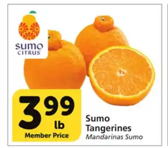 Vons Sumo Tangerines offer