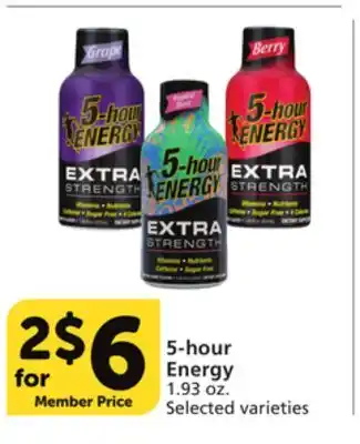 Vons 5-hour Energy offer