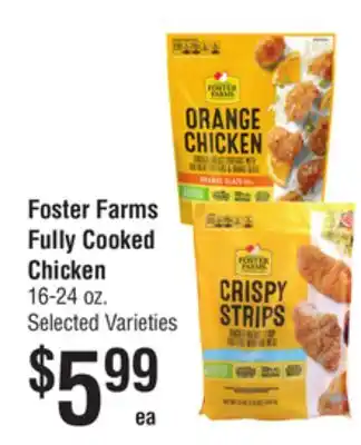 Smart & Final Foster Farms Fully Cooked Chicken offer