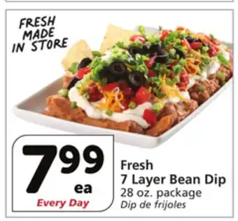 Vons Fresh 7 Layer Bean Dip offer