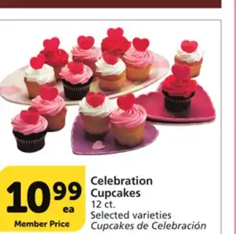 Vons Celebration Cupcakes offer