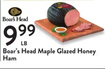 Fresh Thyme Boar's Head Maple Glazed Honey Ham offer
