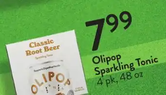 Fresh Thyme Olipop Sparkling Tonic offer
