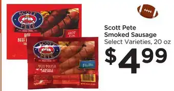 Food 4 Less Scott Pete Smoked Sausage offer