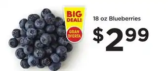 Food 4 Less 18 oz Blueberries offer