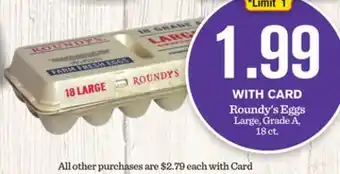 Mariano's Roundy's Eggs offer